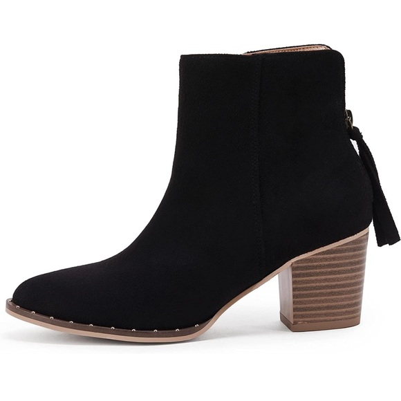 Women’s Black Booties - Picture 2 of 7